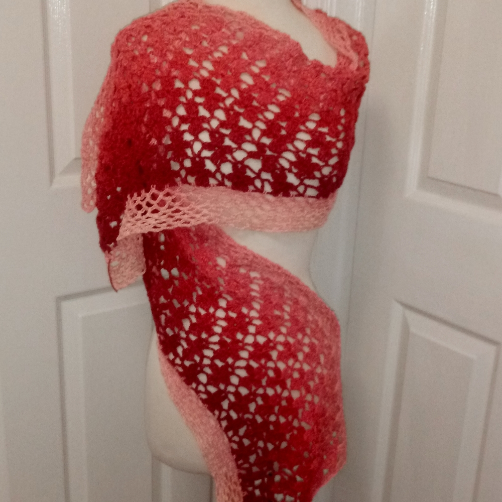 Crochet shawl